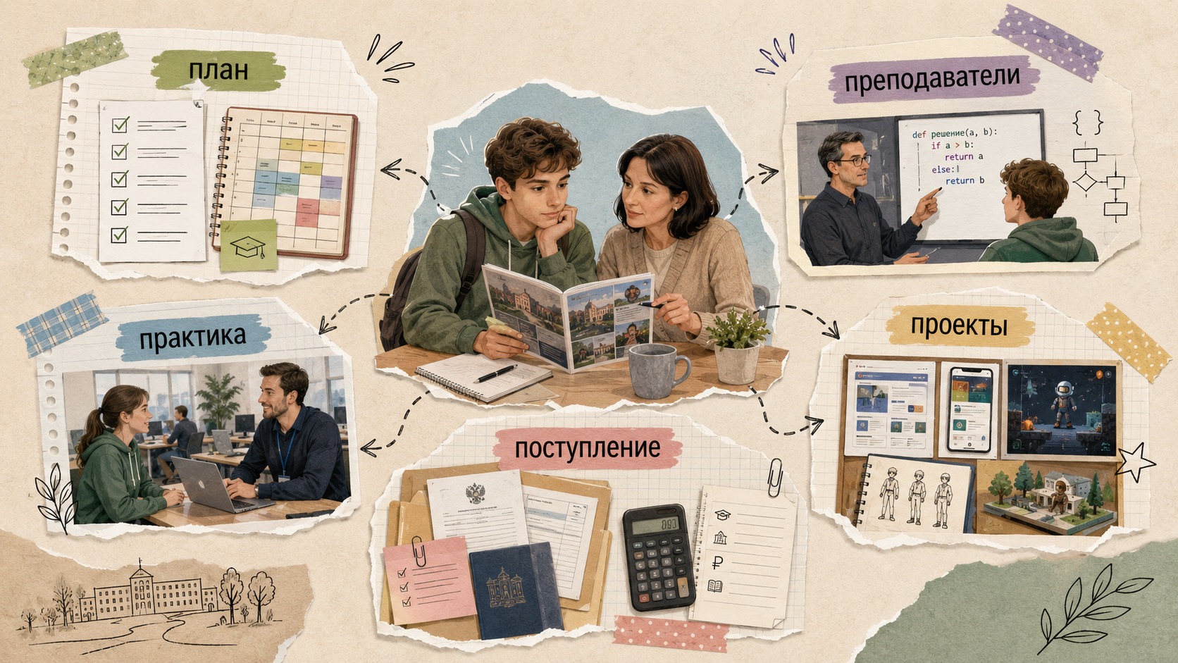 Документы и поступление