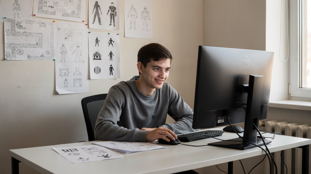 Как начать карьеру в геймдизайне: навыки, портфолио, первые проекты